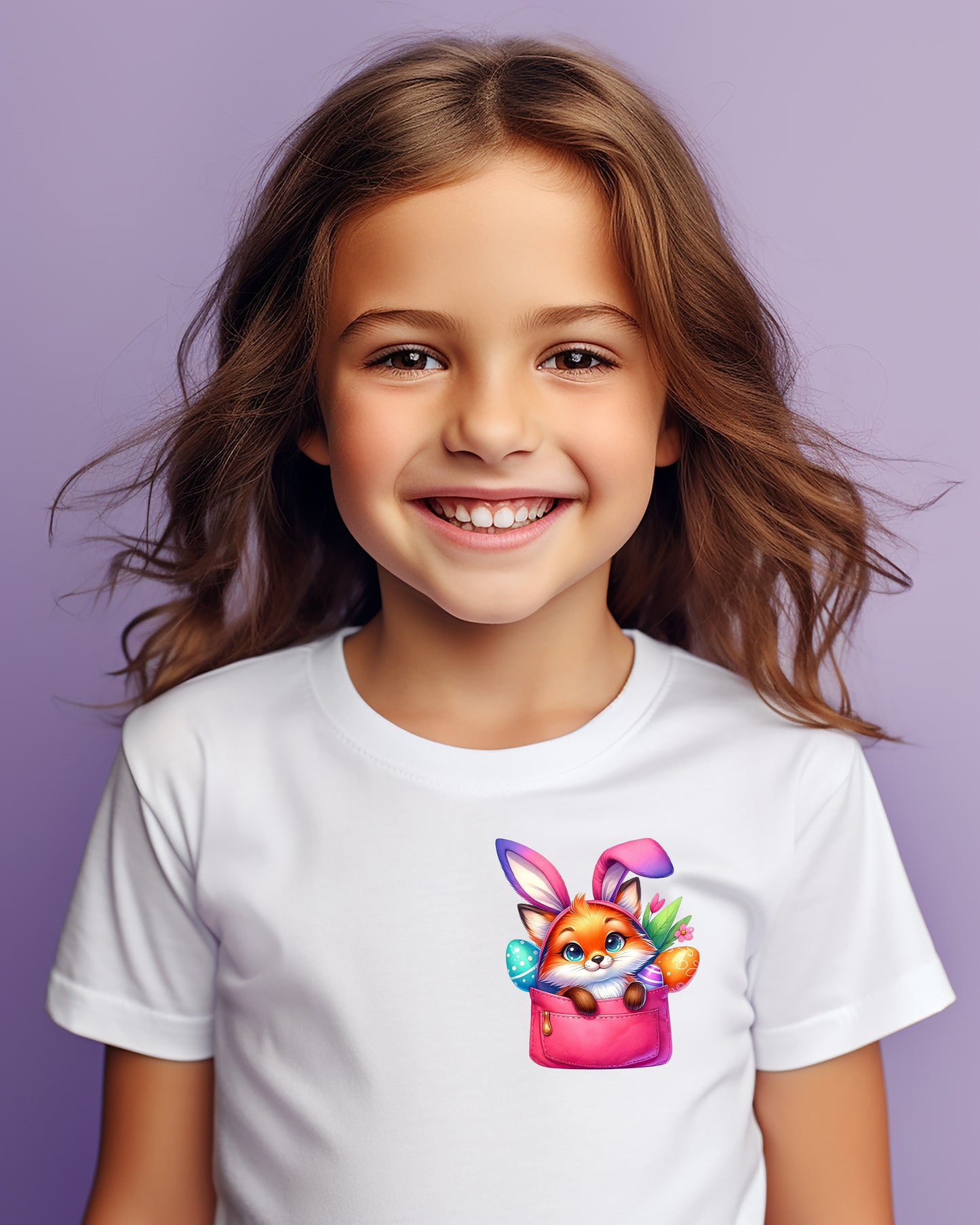 Whimsy Wonder Easter Pocket Children's T-Shirt