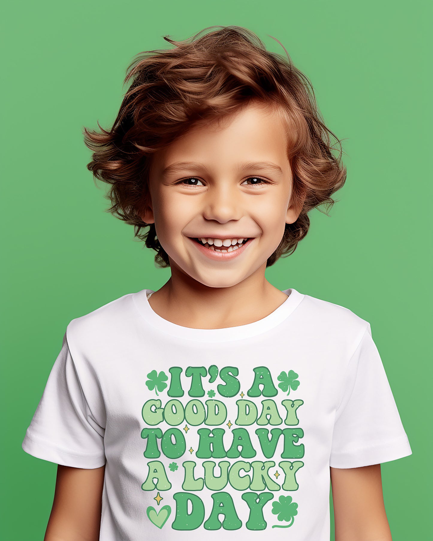 Patrick's Day Joy Kids T-Shirt