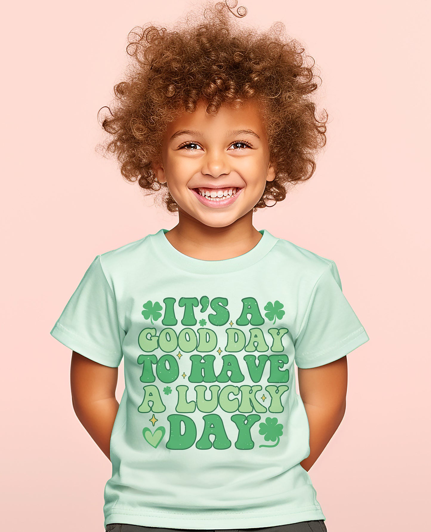 Patrick's Day Joy Kids T-Shirt
