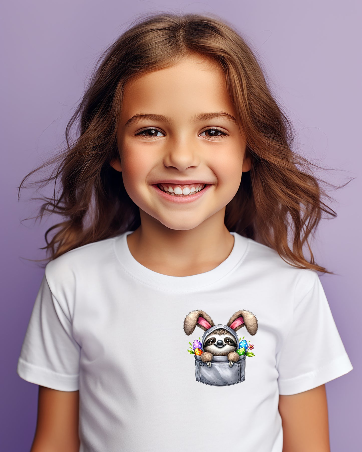 Wiggly Wonders Easter Pocket Children's T-Shirt