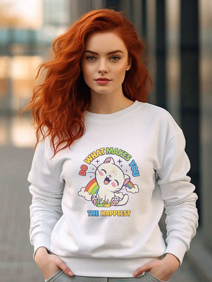 Do What Makes You Happiest Sweatshirt