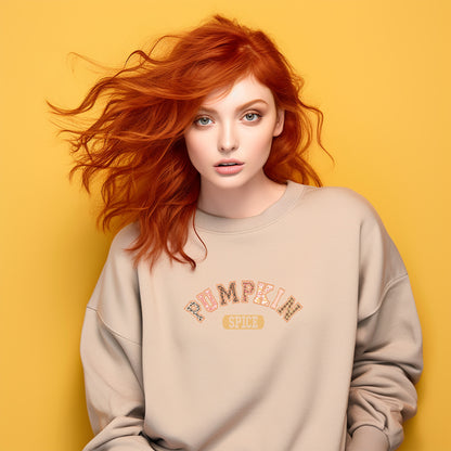 Collegiate Pumpkin Spice - Autumn Sweatshirt