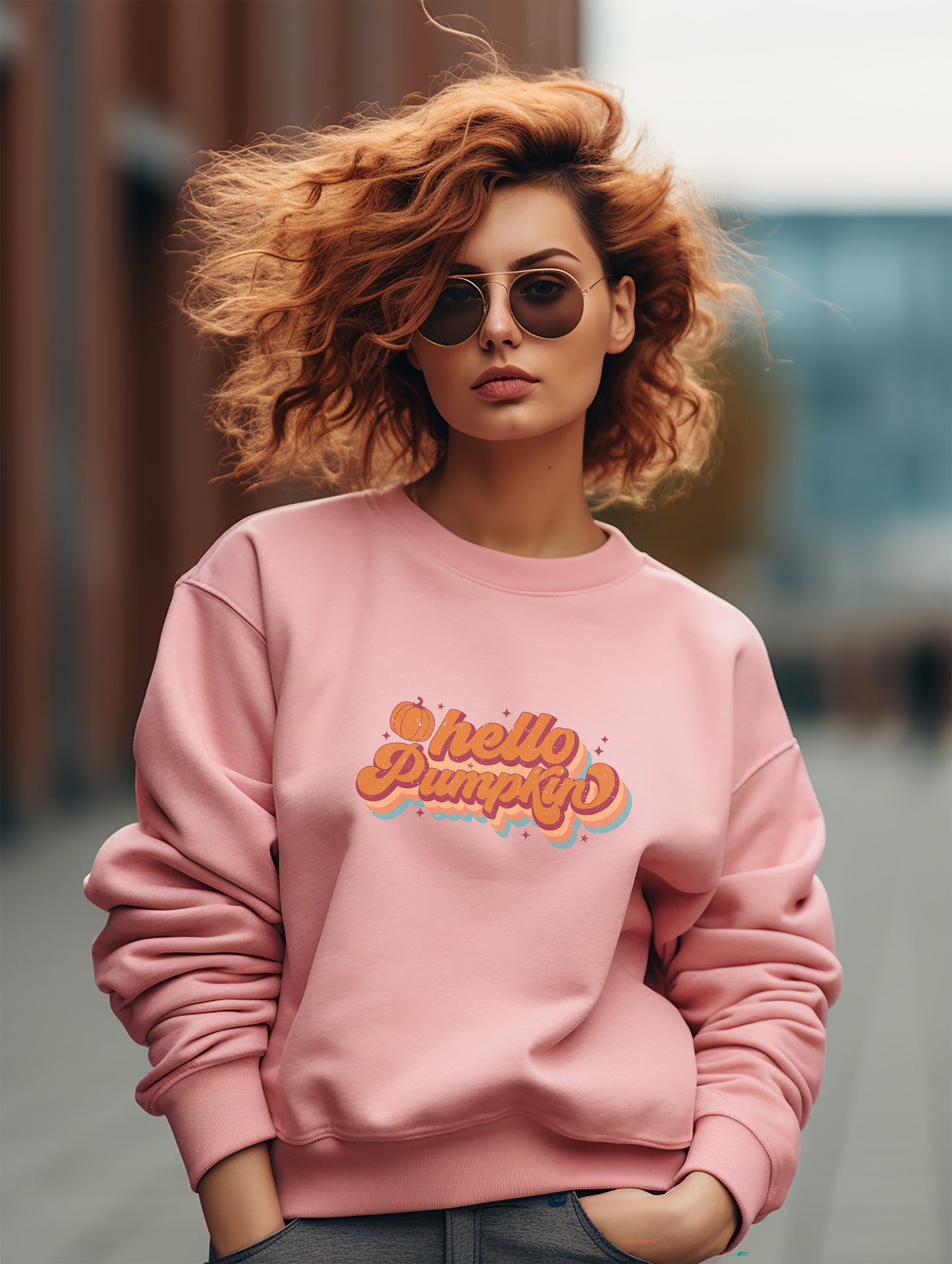 Hello Pumpkin - Autumn Sweatshirt