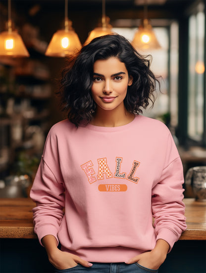 Collegiate Fall Vibes - Autumn Sweatshirt