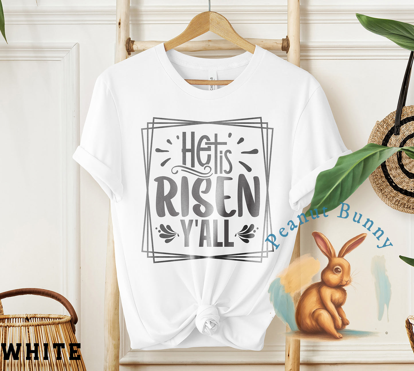 He is risen y'all-01 Christian Tshirt 335