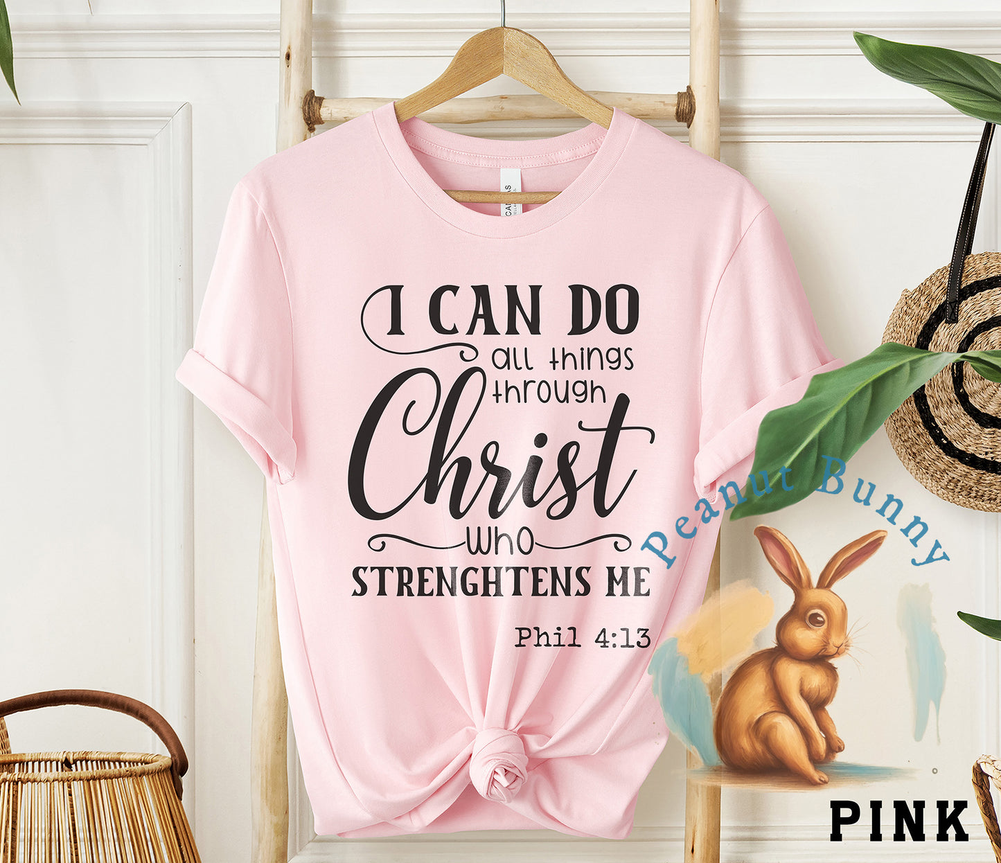 I Can Do All Things Through Christ-01 Christian Tshirt 365