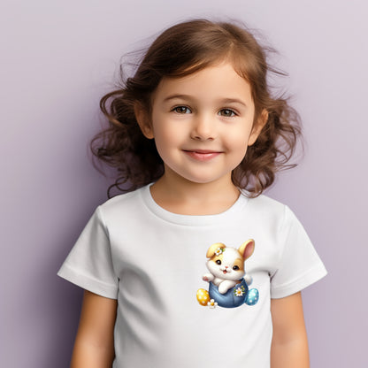 Radiant Rainbows Easter Pocket Children's T-Shirt