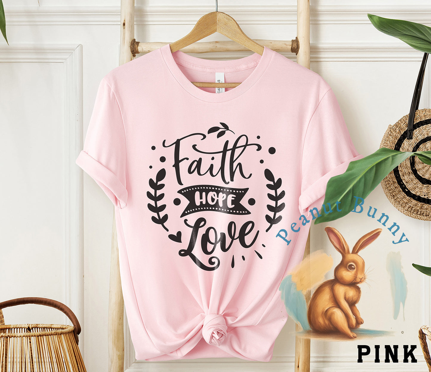 Faith Hope Love Christian Tshirt 282