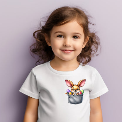 Chirpy Cheer Easter Pocket Children's T-Shirt