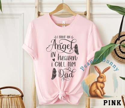 I have an angel in heaven i call her mom-01 Christian Tshirt 368