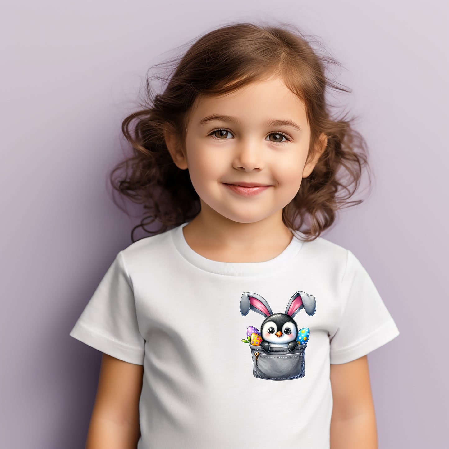 Dreamy Daisies Easter Pocket Children's T-Shirt