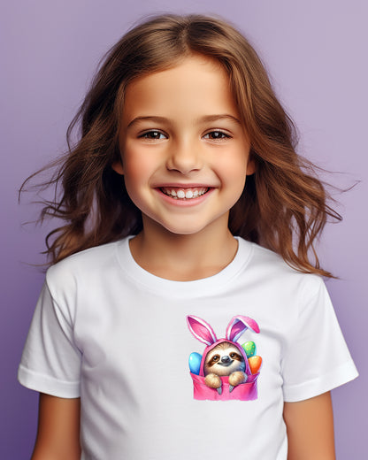 Twinkling Tranquility Easter Pocket Children's T-Shirt