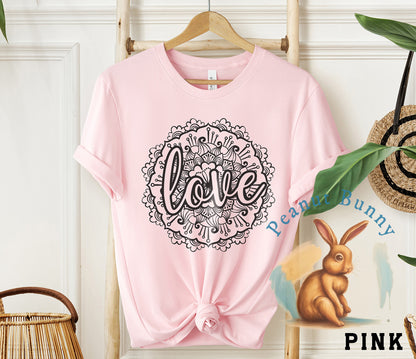 Love-Mandala Christian Tshirt 434