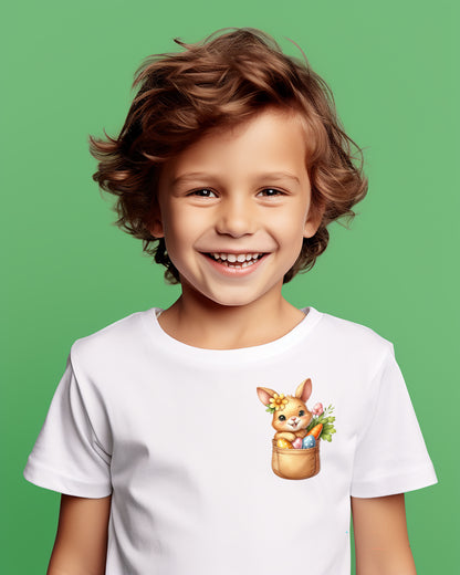 Happy Harmony Easter Pocket Children's T-Shirt