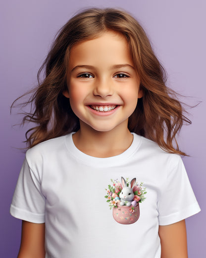 Glittering Grace Easter Pocket Children's T-Shirt