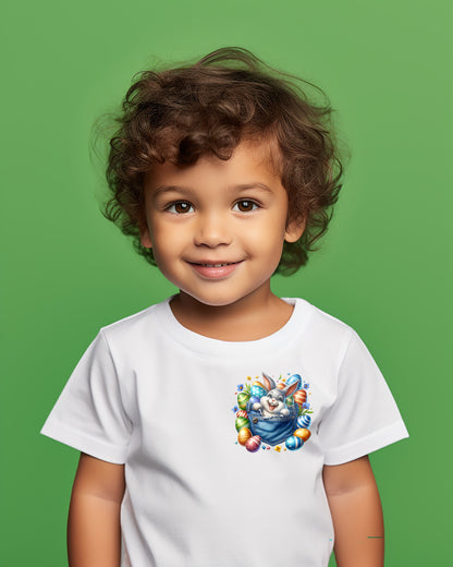 Sunny Serenity Easter Pocket Children's T-Shirt