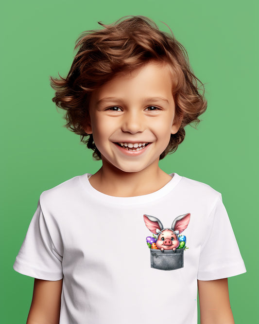 Twinkling Dreams Easter Pocket Children's T-Shirt