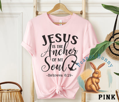 Jesus Is the Anchor of My Soul Christian Tshirt 400