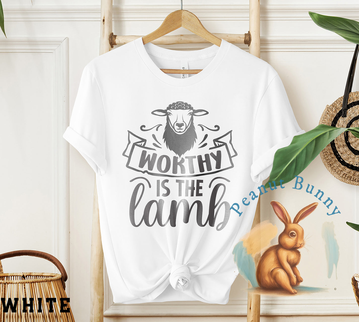 Worthy is the lamb-01 Christian Tshirt 609