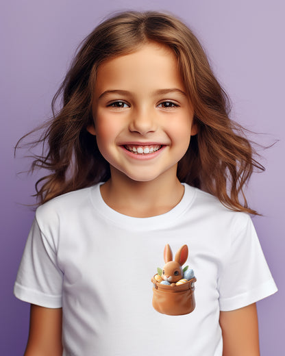 Dazzling Dreams Easter Pocket Children's T-Shirt