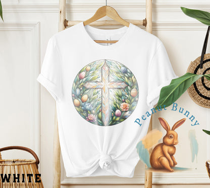 Stained Glass Cross 8 Christian Tshirt 28