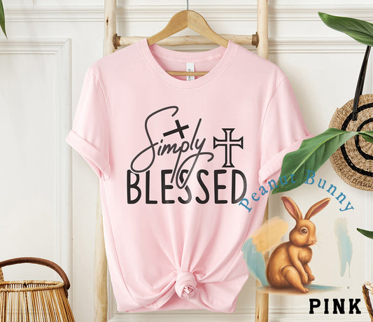 Simply Blessed Christian Tshirt 61