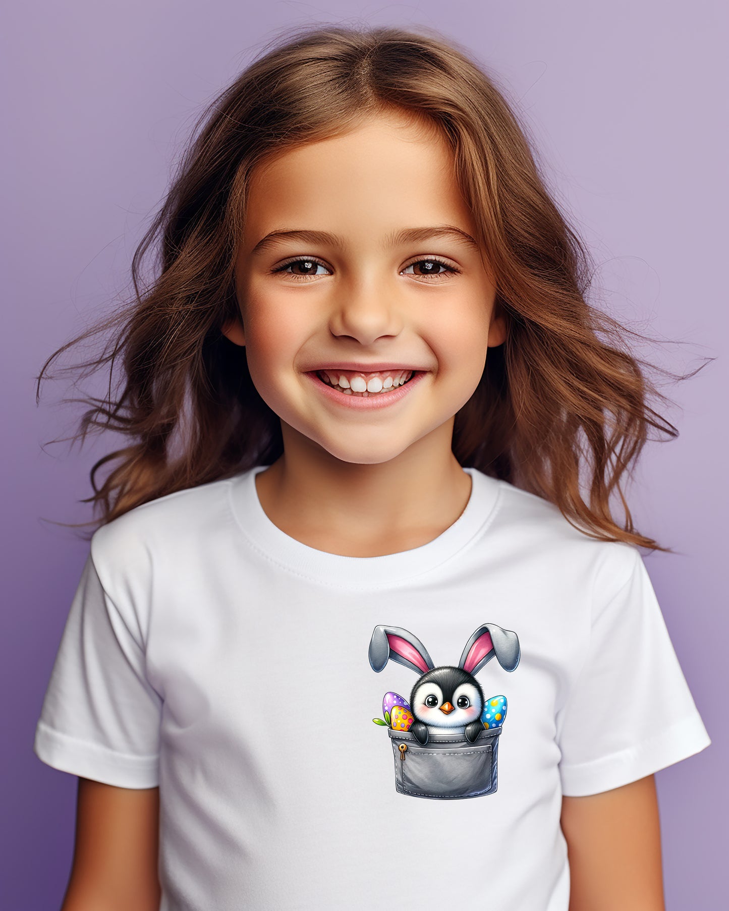 Dreamy Daisies Easter Pocket Children's T-Shirt