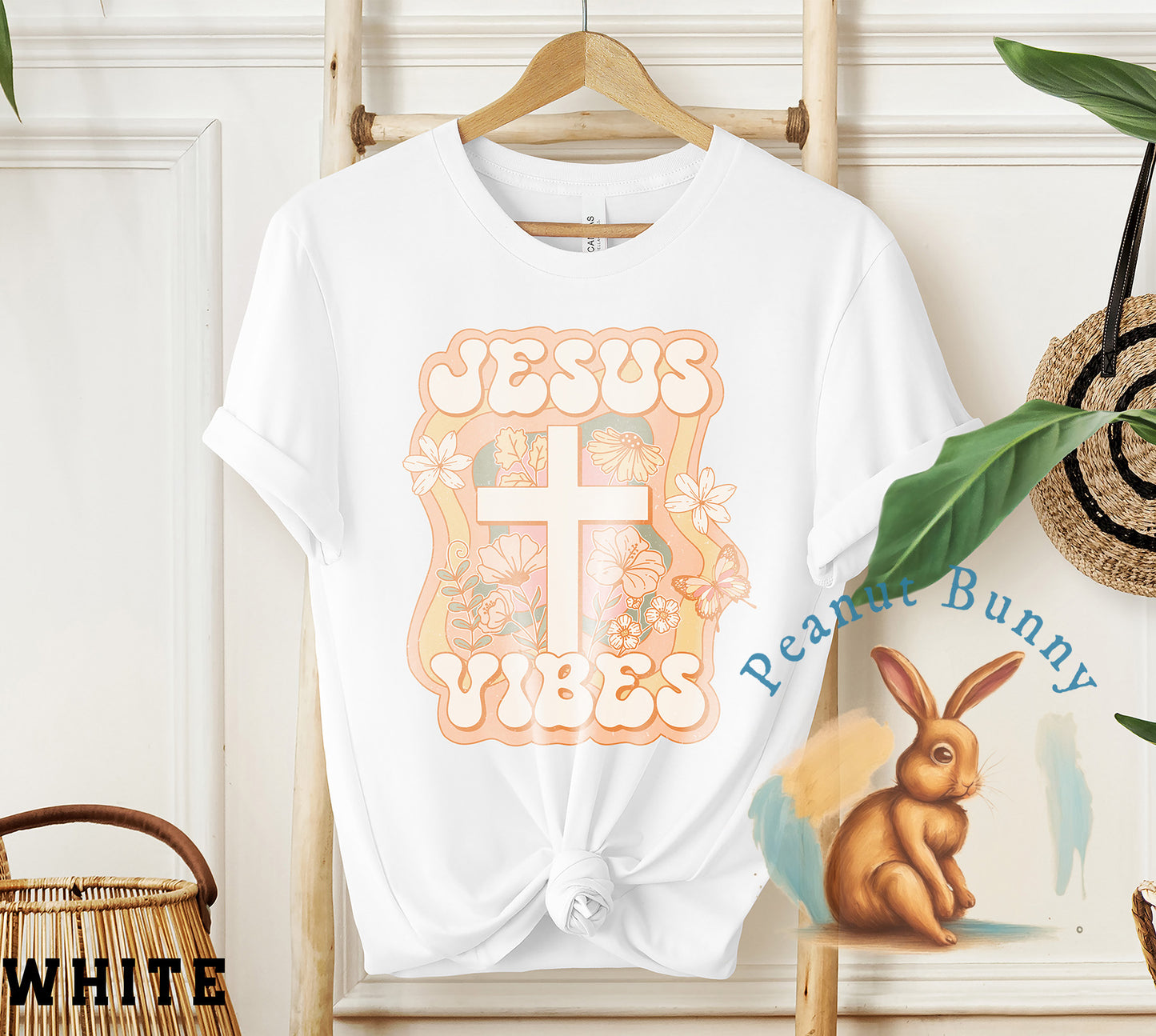 RC012- Jesus vibes Christian Tshirt 527