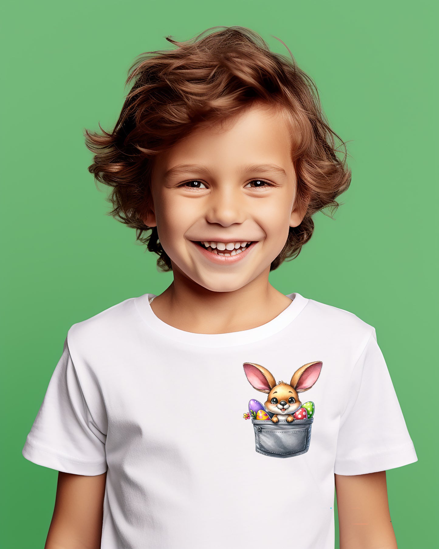 Chirpy Cheer Easter Pocket Children's T-Shirt