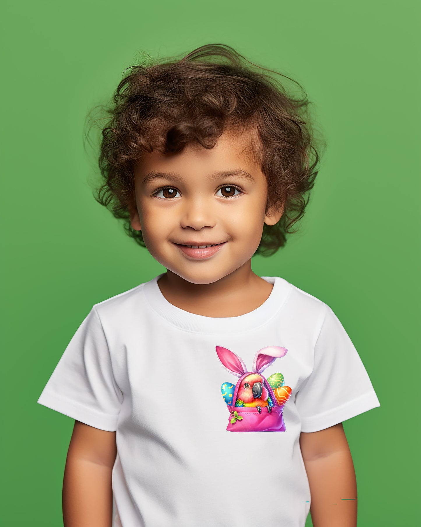 Playful Petals Easter Pocket Children's T-Shirt