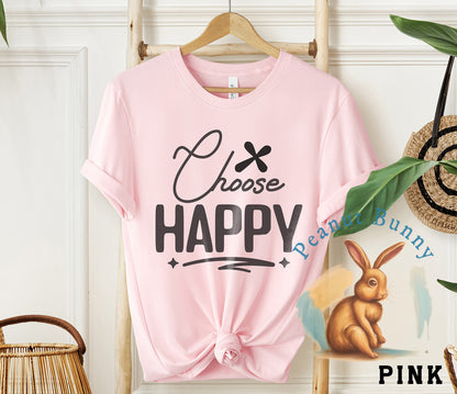 Choose Happy Christian Tshirt 48