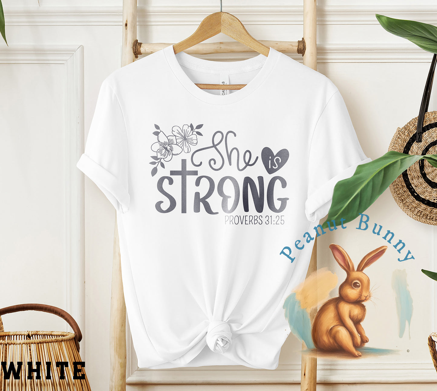 She is Strong Christian Tshirt 561