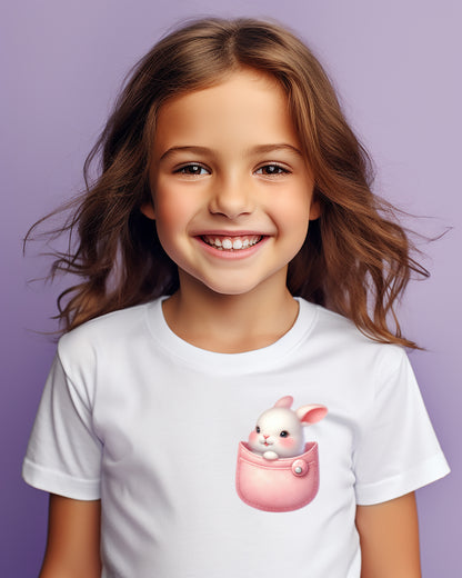 Giggling Grace Easter Pocket Children's T-Shirt