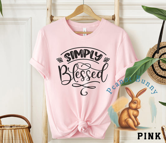 Simply Blessed Christian Tshirt 564