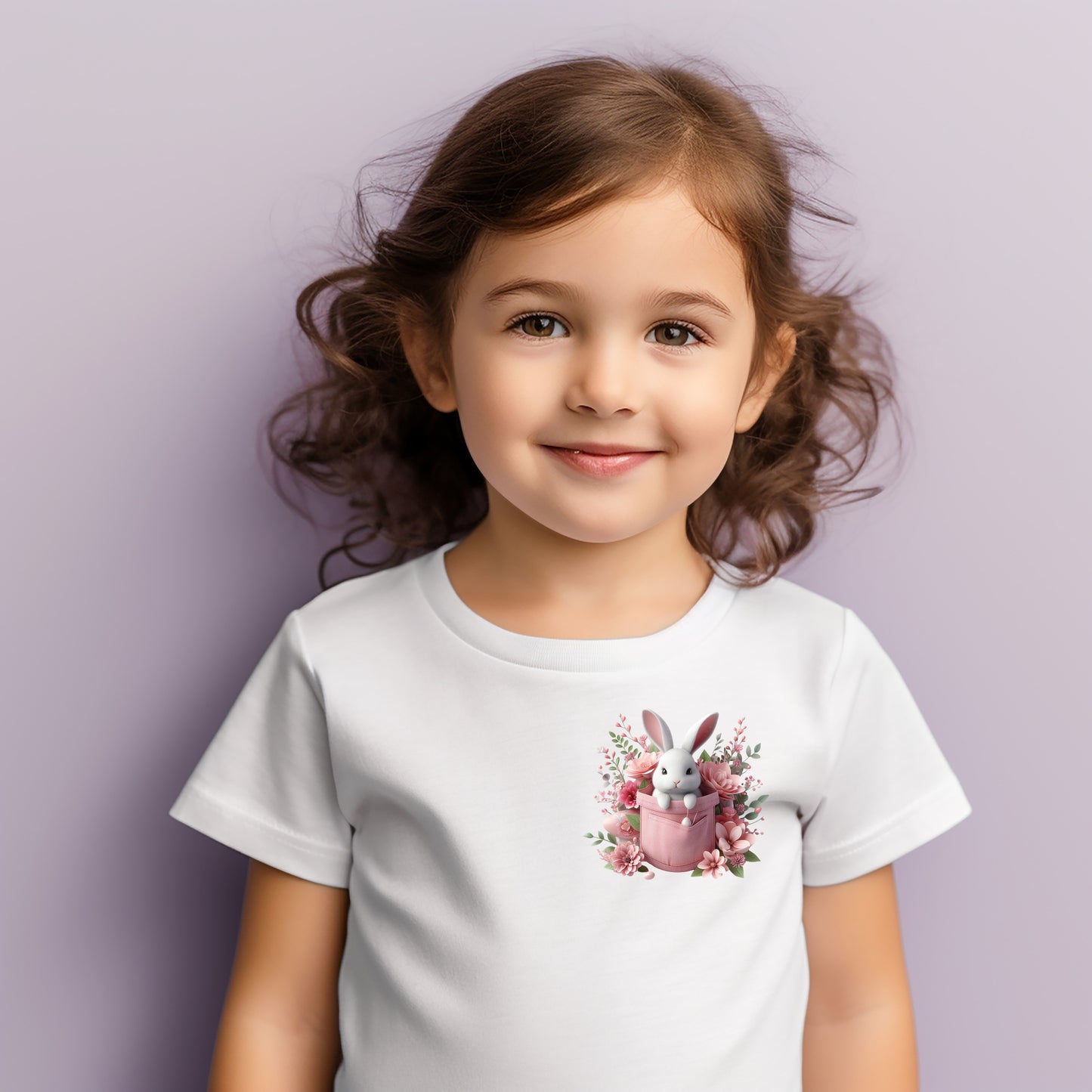 Twirling Tranquility Easter Pocket Children's T-Shirt