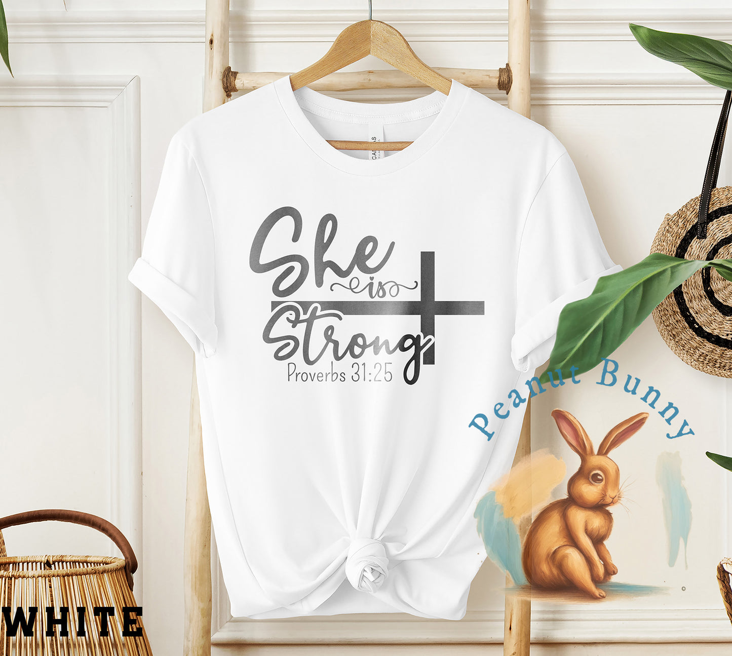 She is Strong 2 Christian Tshirt 557