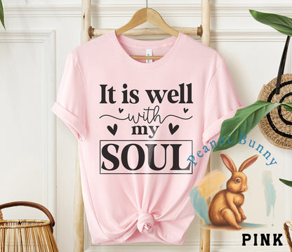 It is well with my soul-01a Christian Tshirt 388