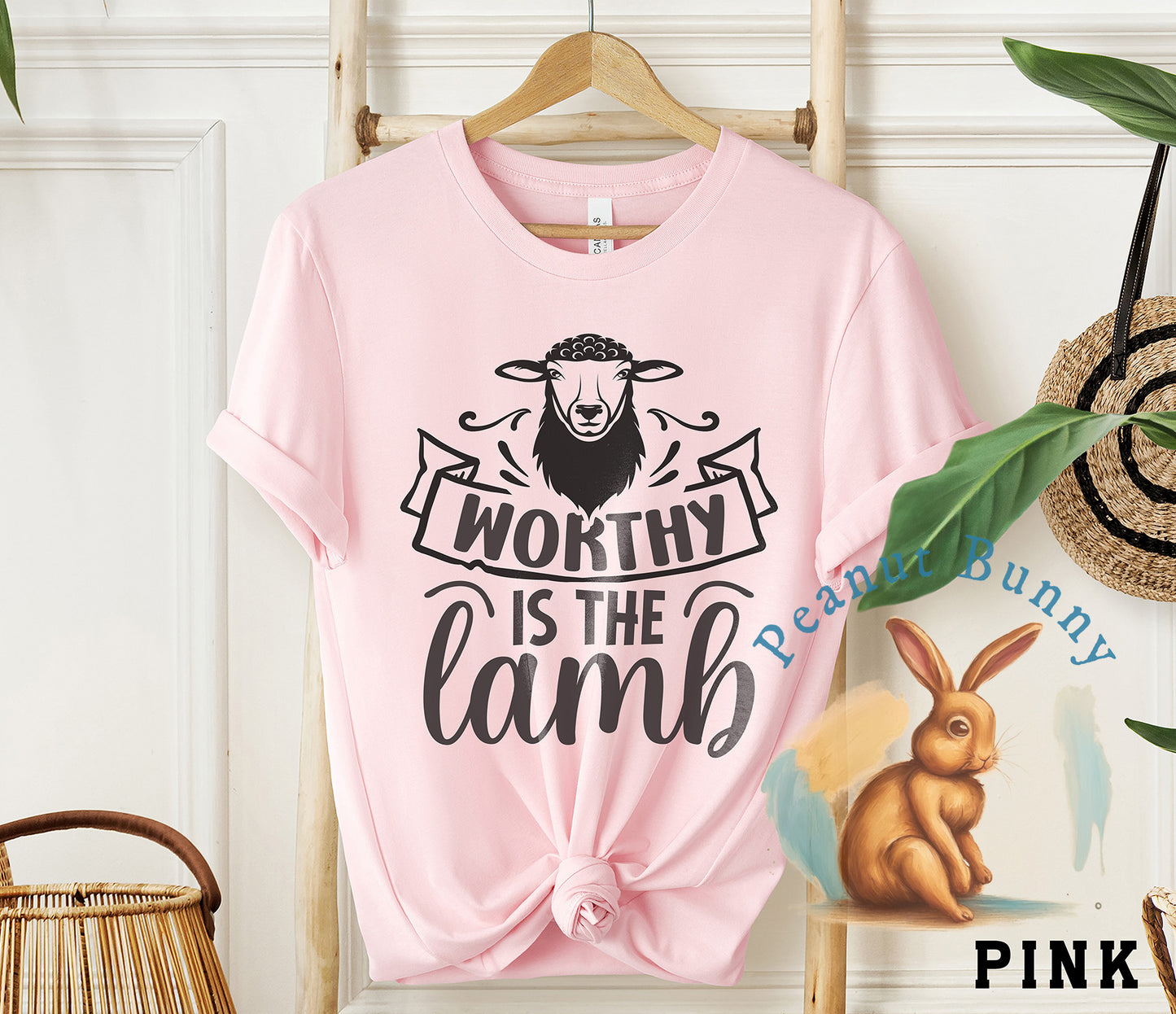 Worthy is the lamb-01 Christian Tshirt 609