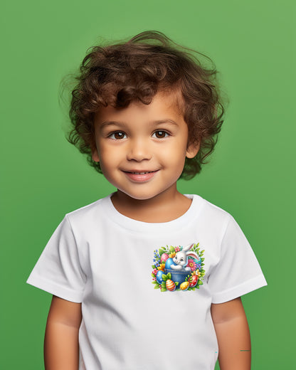 Breezy Blossom Easter Pocket Children's T-Shirt