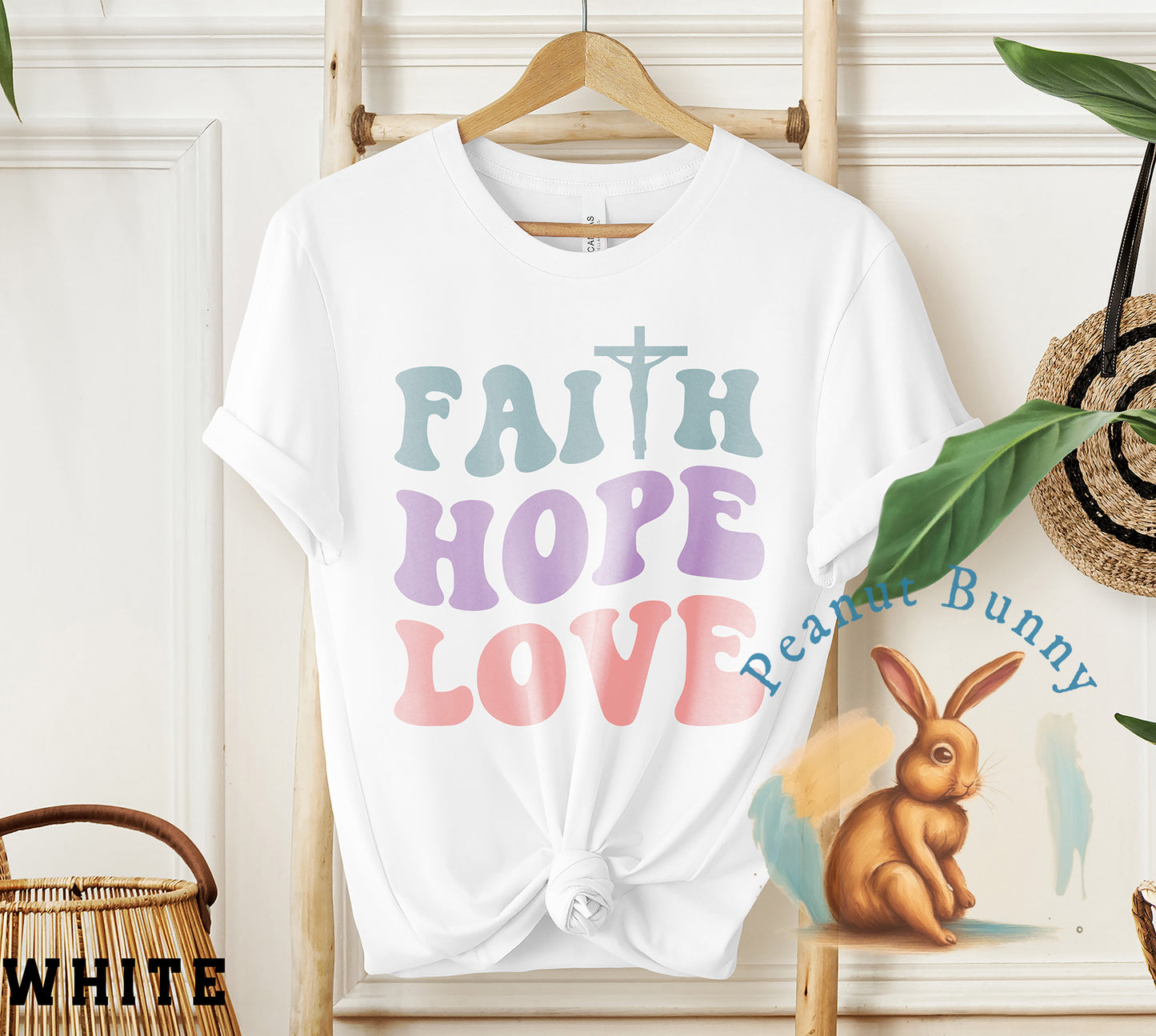 Faith Hope Love-01 Christian Tshirt 283