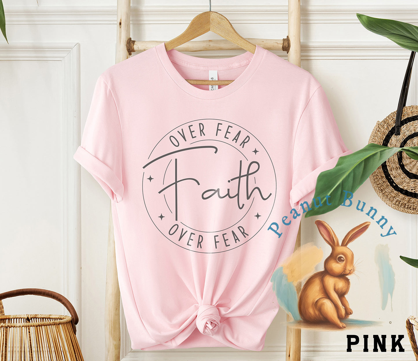 Faith Over Fear Christian Tshirt 12