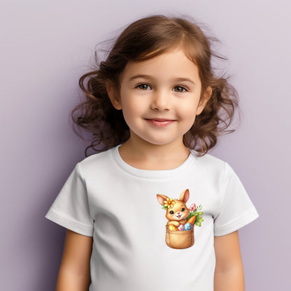 Happy Harmony Easter Pocket Children's T-Shirt