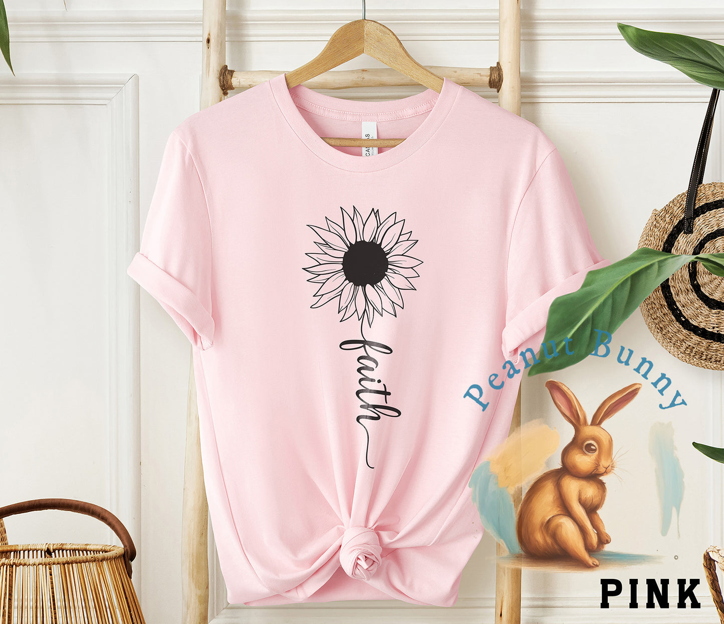 Faith-Sunflower-2 Christian Tshirt 300