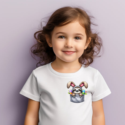 Wiggly Wonders Easter Pocket Children's T-Shirt