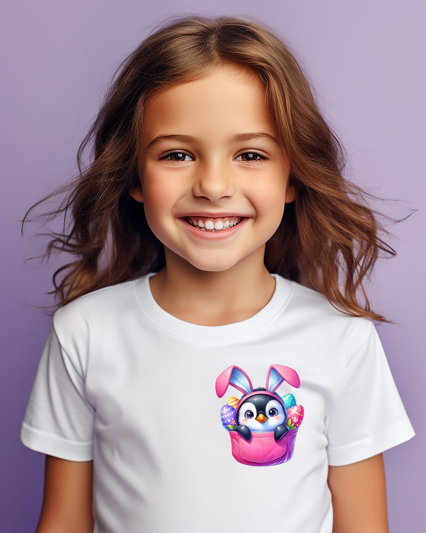 Cheery Charm Easter Pocket Children's T-Shirt