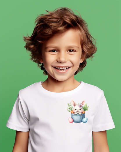 Sweet Blossom Easter Pocket Children's T-Shirt