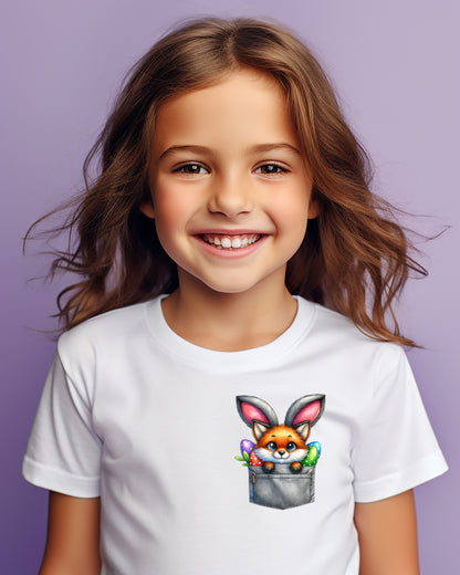 Dazzling Delight Easter Pocket Children's T-Shirt